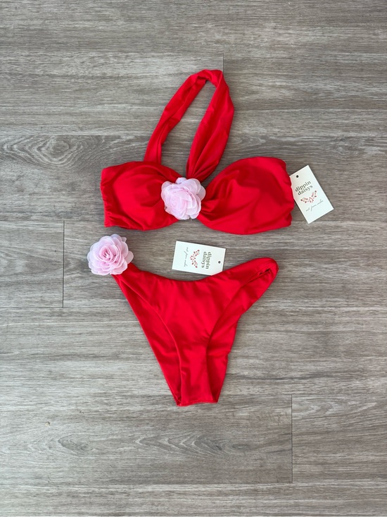 Dippin' Daisy's Other - NWT Dippin Daisys Bikini Set in Red, Size Small